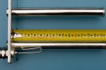 Długość skrajnych rezonatorów 150mm